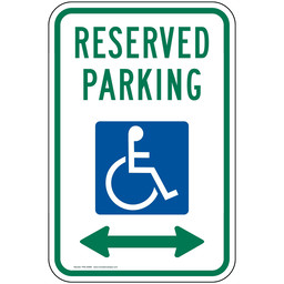 Reserved Parking Sign for Parking Control PKE-20880
