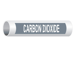 Carbon Dioxide Pipe Label