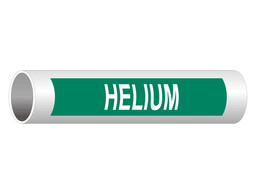 ASME A13.1 Helium Pipe Label