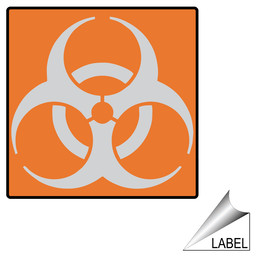 Biohazard Symbol Label for Hazmat LABEL_SYM_12_a