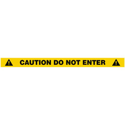 Tough-Mark Heavy Duty Floor Marking Message Strip: Caution Do Not Enter