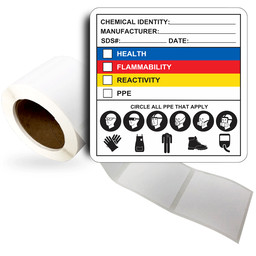Chemical Identity Manufacturer SDS Roll Label LDRE-35732