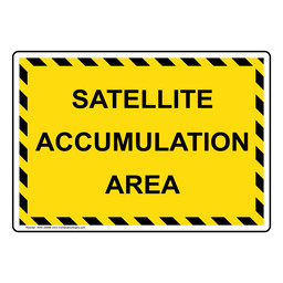 Satellite Accumulation Area Sign
