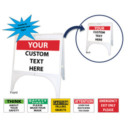 Let Us Design a Custom Folding Sign For You - FOLD-UP-QUOTE