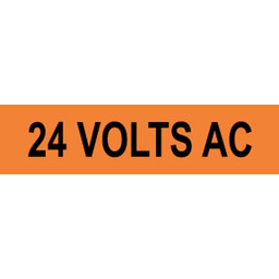24 Volts Ac Label for Electrical Voltage VLT-13052