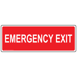 Emergency Exit Sign for Enter / Exit NHE-7410