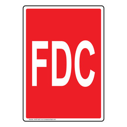 Portrait FDC Sign