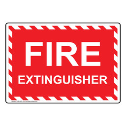 Fire Extinguisher Sign