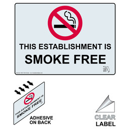 tobacco free florida sign in No Smoking