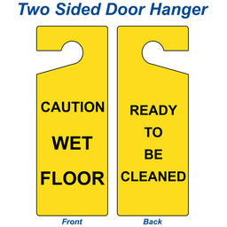 Wet Floor - Ready To Be Cleaned Sign NHE-18089