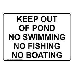 Pool/Spa/Water Safety - No Swimming/Diving Signs and Labels