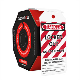 OSHA Locked Out Do Not Remove Safety Tags by the Roll