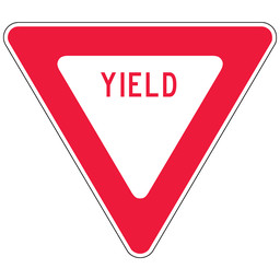 Reflective Federal MUTCD R1-2 Yield Sign CS908583