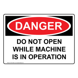 Machine Safety Signs - Protect Workers and Equipment