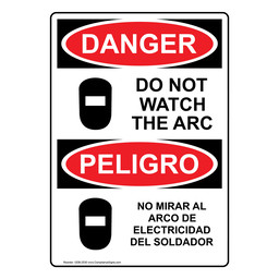 Cartello Di Sicurezza 'Area Di Saldatura' SmartSign - Alluminio 17,8x25,4 Cm, Laminato, Fori Preforati, Rispetta OSHA, Resistente Per Esterno