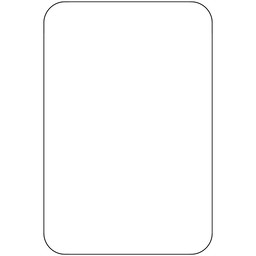 Blank Reflective White Sign