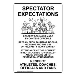 Spectator Expectations With Symbol Sign