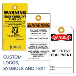 Let Us Design a Custom Safety Tag for You