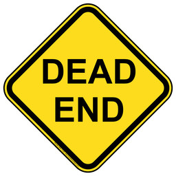 Dead End Sign for Traffic Control NHE-17526