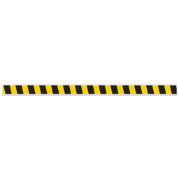 3" x 48" Tough-Mark Heavy Duty Floor Marking Striped Strips