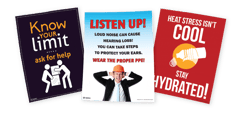 Workplace safety posters