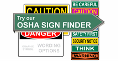 Osha safety signs and labels