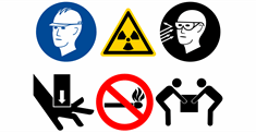 Safety labels and stickers