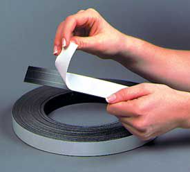Magnetic/Adhesive Tape 1 x 4 ft Roll 