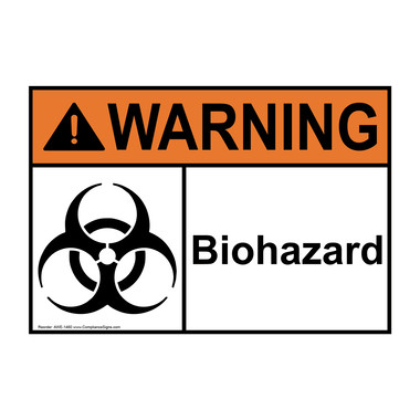 Biohazard Symbol Text
