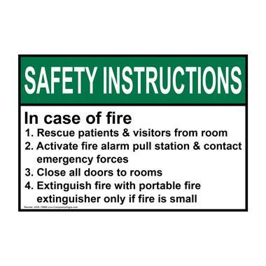 FIRE ALARM RIGID PVC WARNING LABEL 2 SIZES AVAILABLE PACKS OF 5 