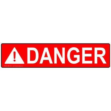 Danger Sign - Danger Label - ANSI