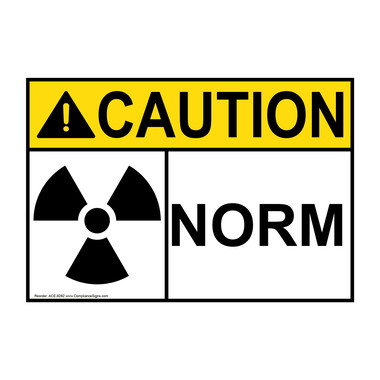 Caution Sign - Norm Sign - ANSI