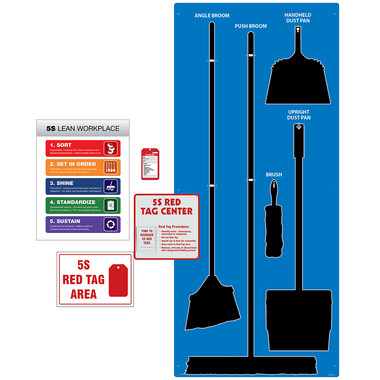 5S Lean Essentials Kit - 5 Pieces
