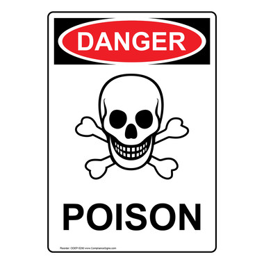 poison sign clipart