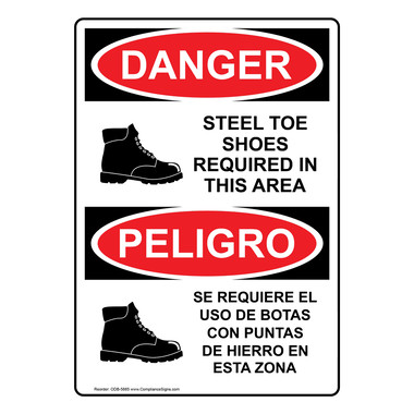 Steel toe boots dangerous store