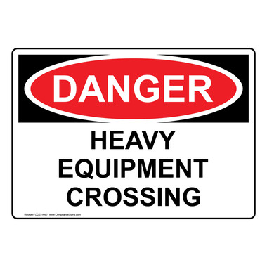 Warning Heavy Label
