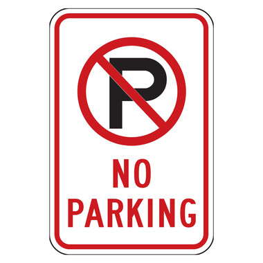 No top parking sign