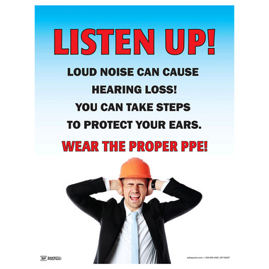preventing noise pollution poster