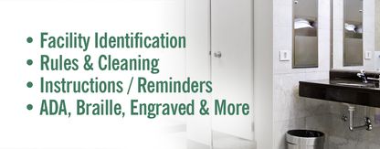 Restroom & Handwashing Signs & Labels