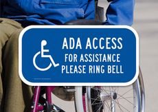 ADA Accessibility Signs and Labels