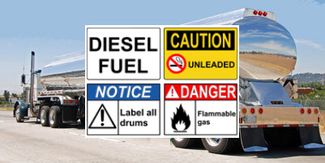 Fuel Safety Signs