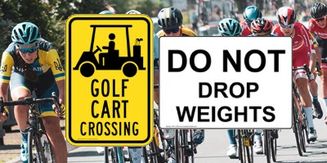 Sports / Fitness Signs Sports / Fitness Signs
