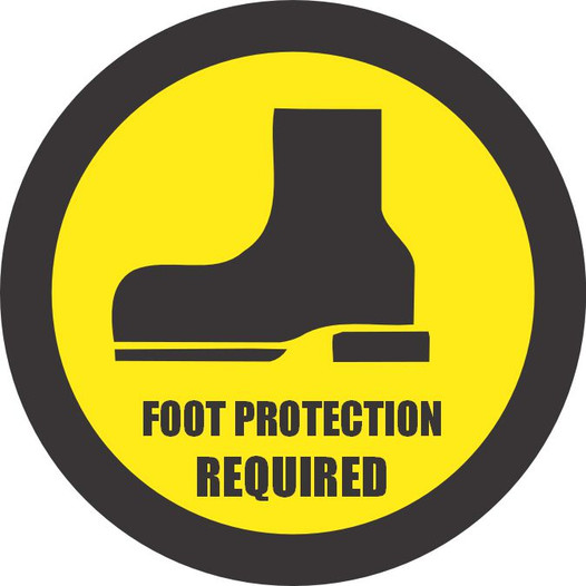 Foot Protection Required Sign 40S4032