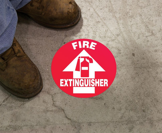 Slip-Gard Fire Extinguisher Circle Sign 40S4082