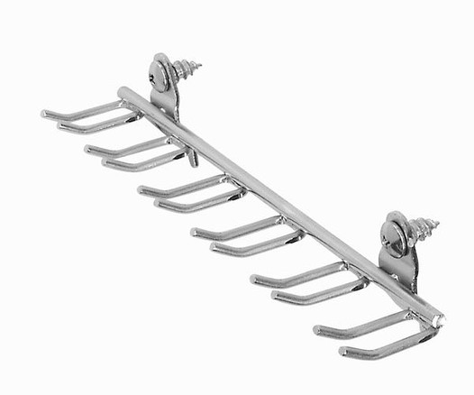 DuraHook 8-1/8 in. Multi-Prong Tool/Wrench Holder 5 pk