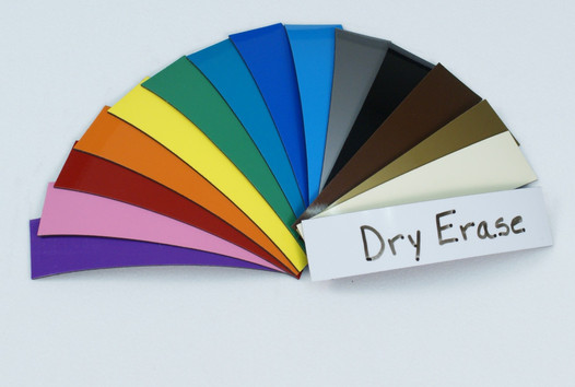 2 in. x 4 in. Dry Erase Color Magnets 25 pk