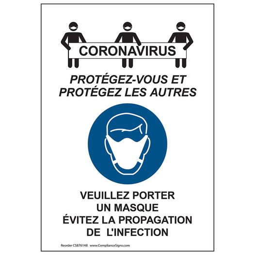 Coronavirus Protegez-Vous Et Protegez Les Autres Sign CS876148