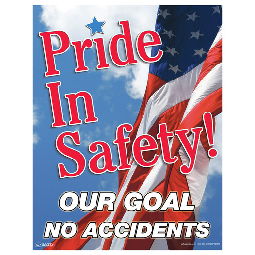 Pride In Safety! Our Goal No Accidents Poster CS637860