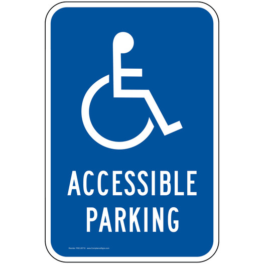 Accessible Parking Sign for Accessible PKE-20710