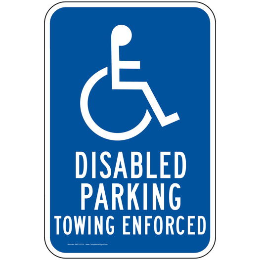 Disabled Parking Sign for Parking Control PKE-20720